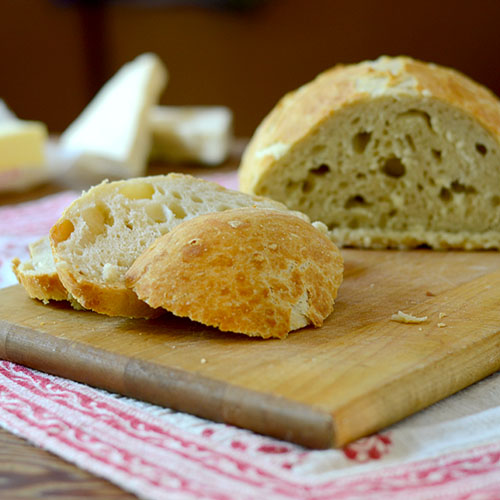Crusty-Rustic-Bread flour, yeast, salt, water