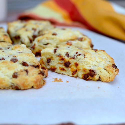 Cinnamon-&-Butterscotch-Chip-Scones Cinnamon, Butterscotch, Chip, Scones, dough, butter
