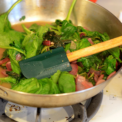 Spinach-Added Spinach added