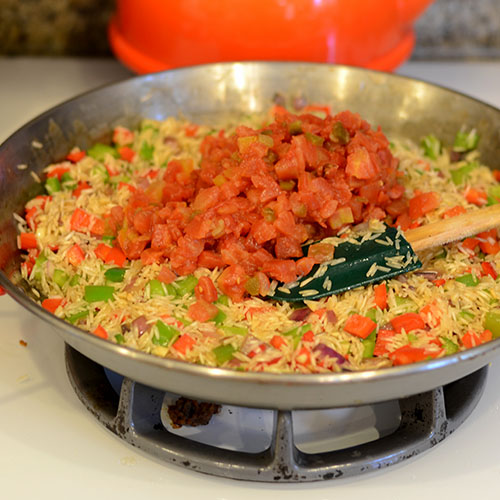 Tomatoes-added Tomatoes added