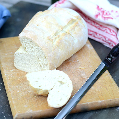 Italian-Bread all-purpose flour, yeast, water, salt, brown sugar, olive oil