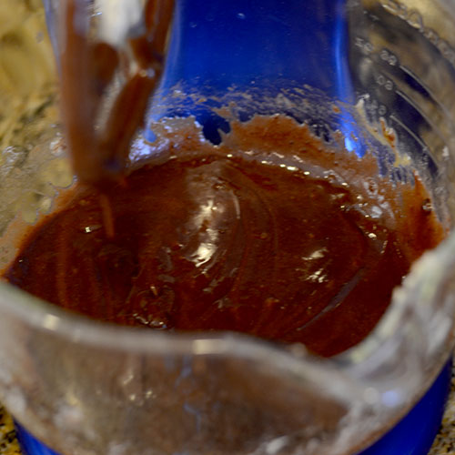 melted-chocolate-incorporated Melted Chocolate added