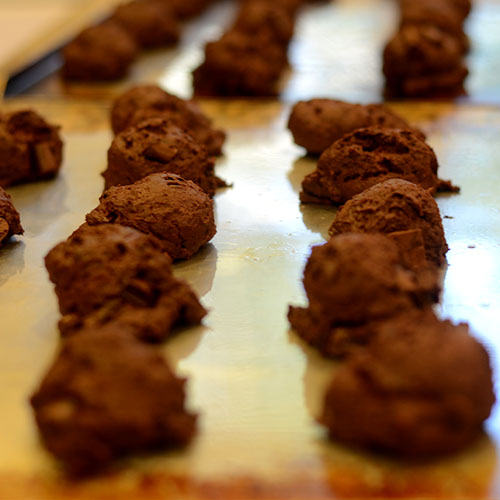 pre-bake On tray pre-bake