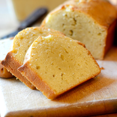 Vanilla-Pound-Cake flour, sugar, eggs, butter, vanilla and salt