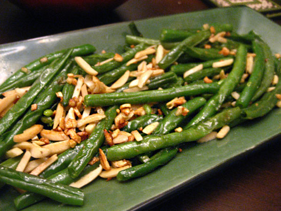 green-beans-almondine green beans almondine
