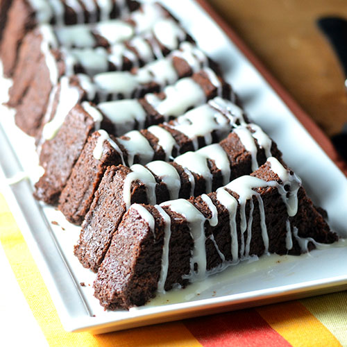 Chocolate-Cookie-Cake butter, cocoa, bittersweet chocolate, flour, sugar