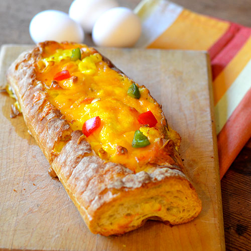Baked Egg Boats from Feed Your Soul Too
