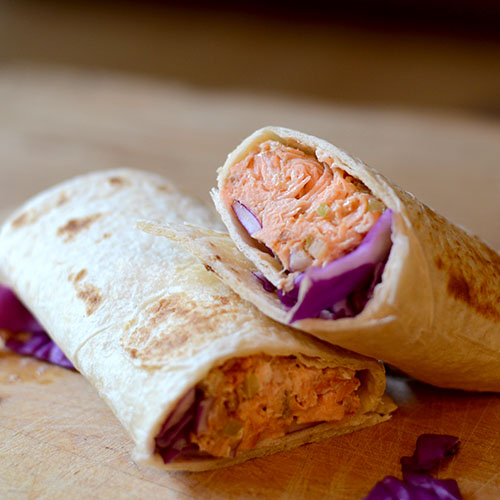 Smoked-Salmon-Wrap Smoked Salmon Wrap