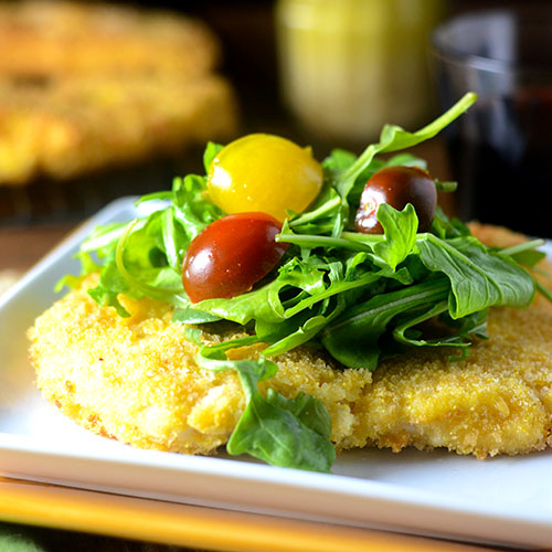 Chicken Milanese/www.feedyoursoul2.com