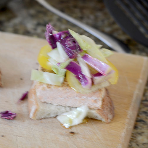 Slaw-Added Slaw added, red and green cabbage