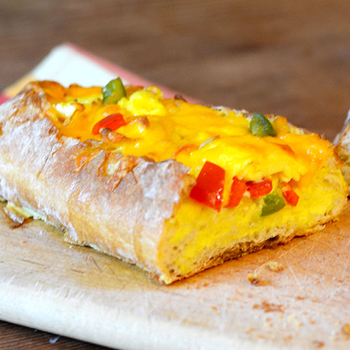 Baked Egg Boats from Feed Your Soul Too