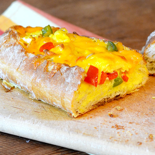 Baked Egg Boats from Feed Your Soul Too