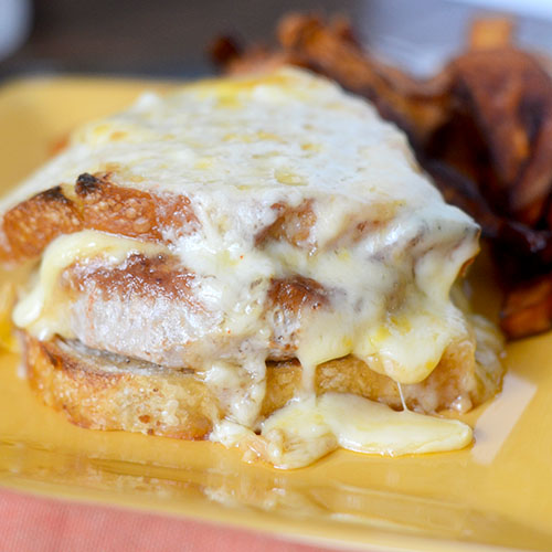 Croque-Monsieur-Burger Croque Monsieur Burger