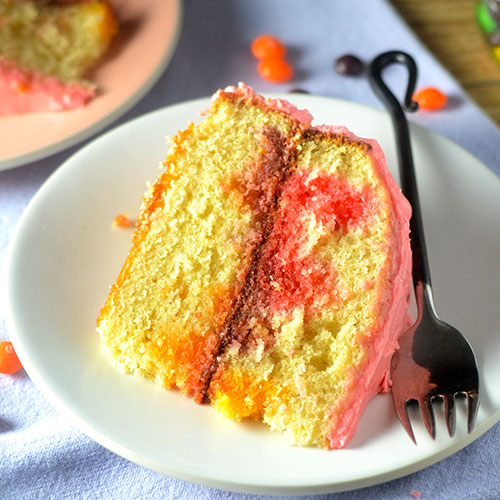 Skittles Cake