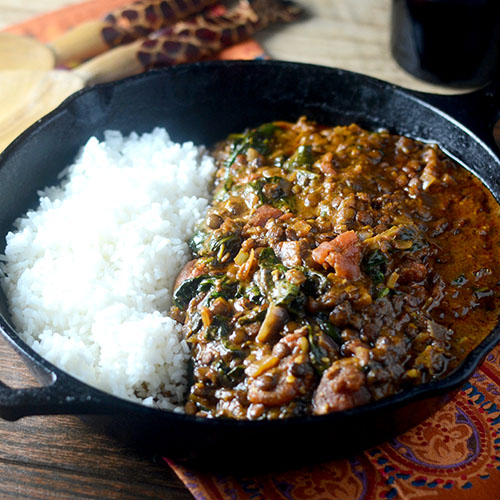 Masala-Lentils Masala Lentils