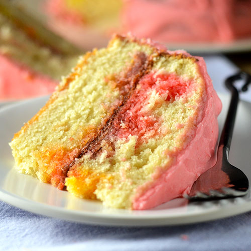 Skittles Cake
