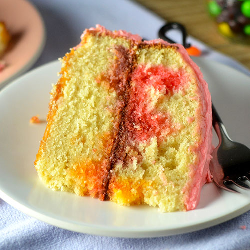 Skittles Cake
