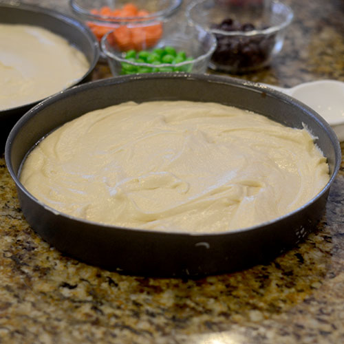 Cake in Baking Dishes