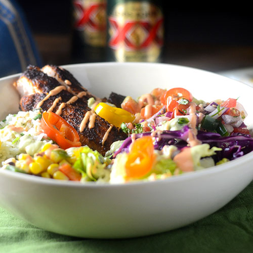Chicken-Burrito-Bowl Chicken Burrito Bowl