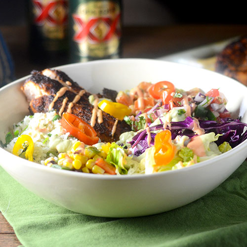 Chicken-Burrito-Bowl Chicken Burrito Bowl