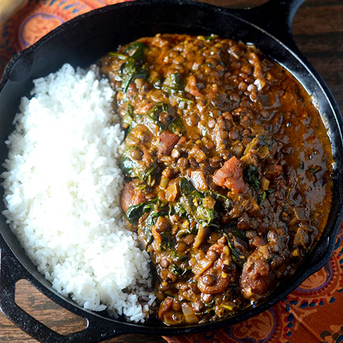 Masala-Lentils Masala Lentils