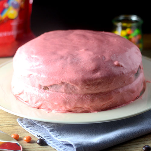 Skittles Cake