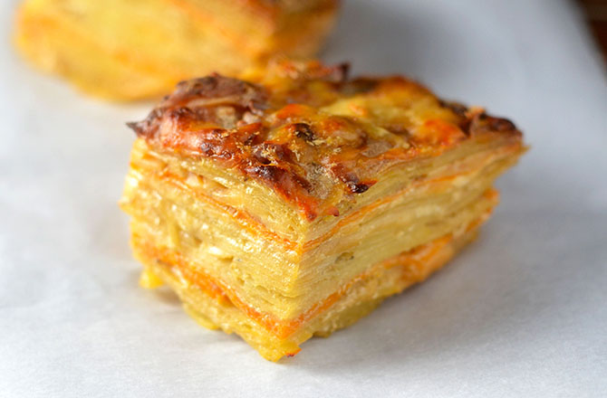 Ultimate Two-Layered Potato Bake