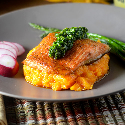 Chili Infused Salmon from Feed Your Soul Too Chili Infused Salmon from Feed Your Soul Too
