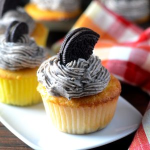 Oreo Frosted Cupcakes
