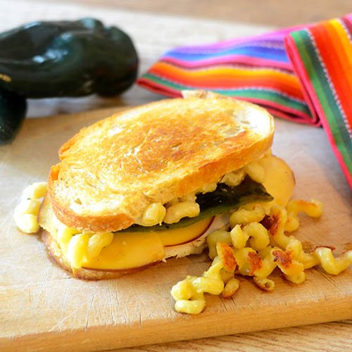 Jalapeno Mac N Cheese Sandwich