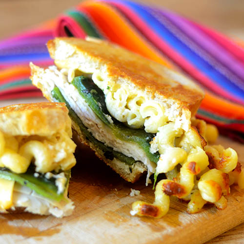 Jalapeno Mac N Cheese Sandwich