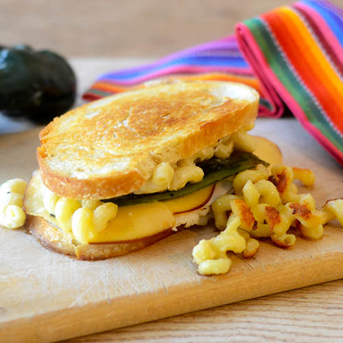 Jalapeno Mac N Cheese Sandwich