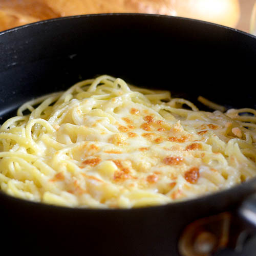 Garlic Cheese Spaghetti from Feed Your Soul Too Garlic Cheese Spaghetti from Feed Your Soul Too