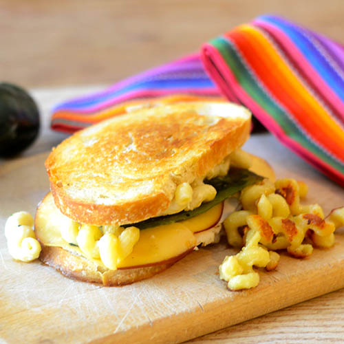 Jalapeno Mac N Cheese Sandwich