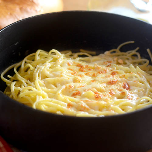 Garlic Cheese Spaghetti from Feed Your Soul Too Garlic Cheese Spaghetti from Feed Your Soul Too