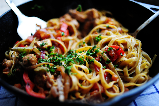 Friday Five – Cajun Chicken Pasta