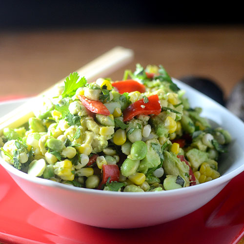 Edamame Avocado Salad