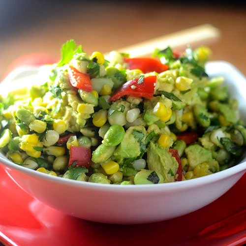 Edamame Avocado Salad