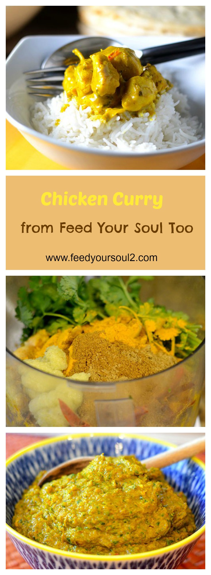 Chicken Curry #Indianfood #curry #onepotmeal | feedyoursoul2.com