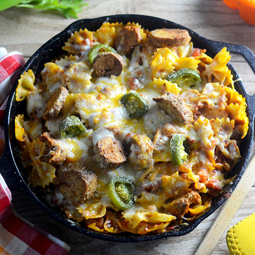 Creole-Pasta-Bake Creole Pasta Bake