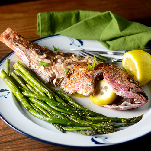 Whole Red Snapper