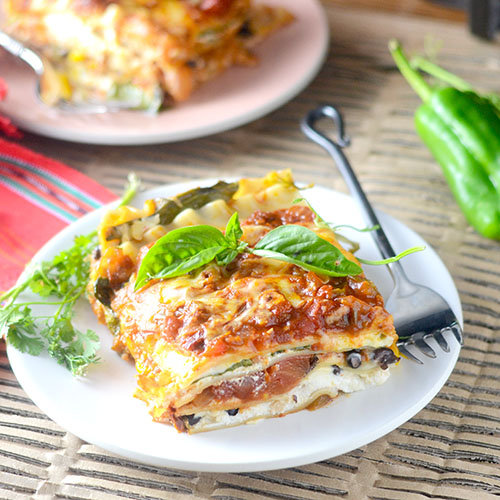 Mexican Lasagna from Feed Your Soul Too