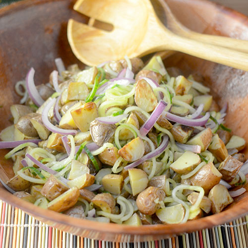 Grilled-Potato-Salad Grilled Potato Salad