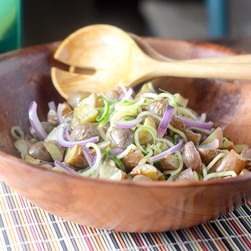 Grilled-Potato-Salad Grilled Potato Salad