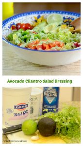 Avocado Cilantro Salad Dressing
