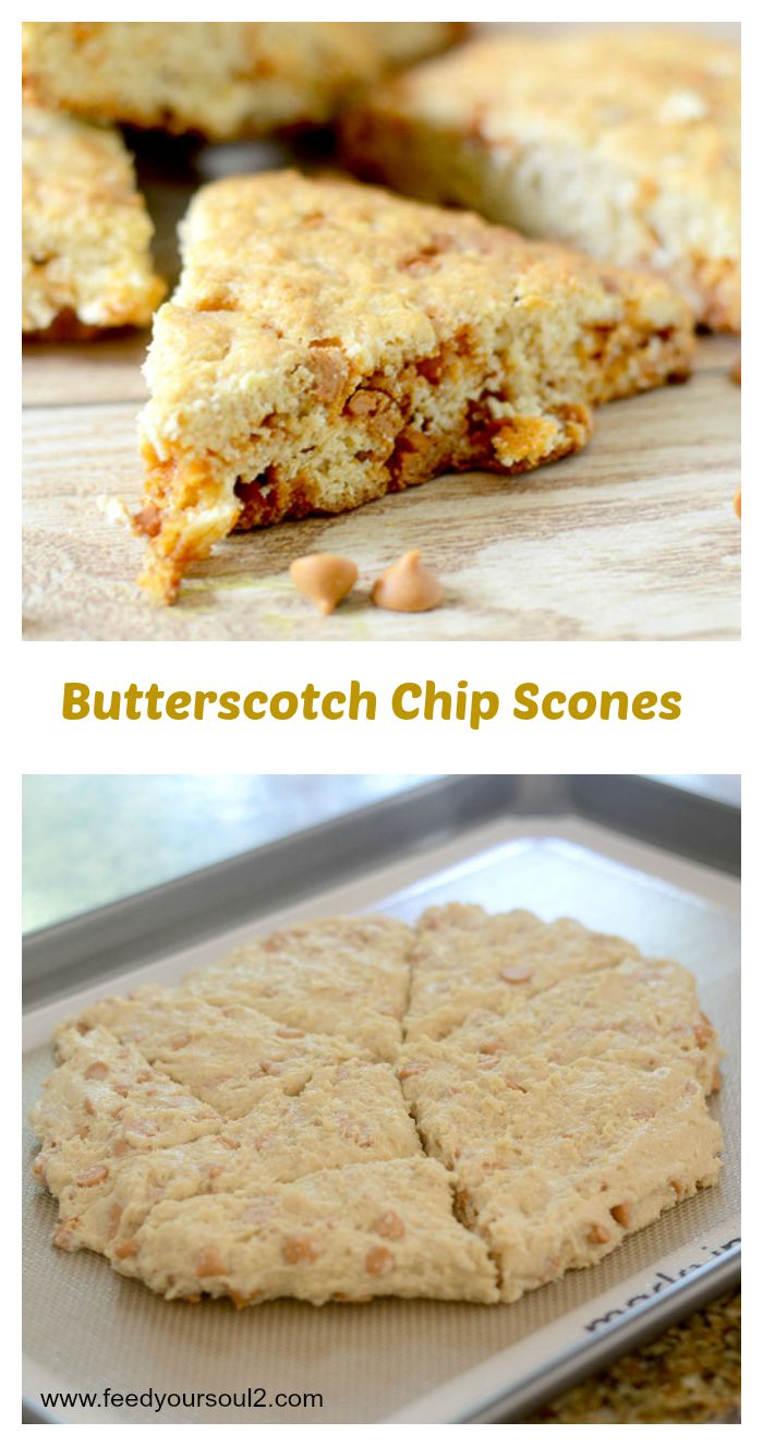 Butterscotch Chip Scones
