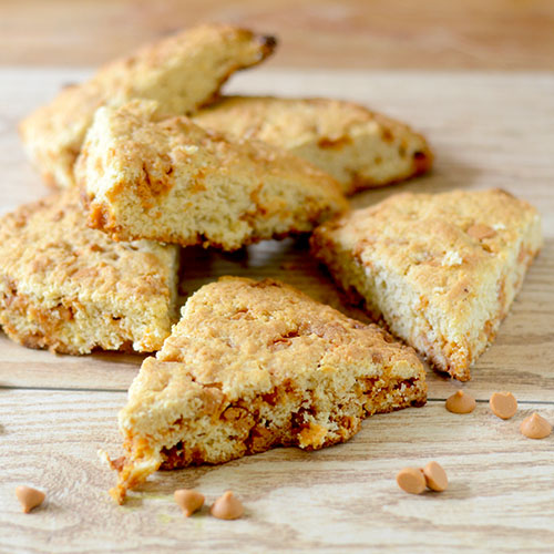 Butterscotch Chip Scones
