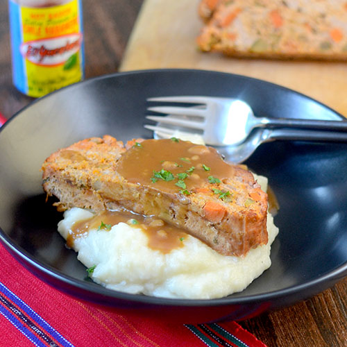 El Yucateco Smoked Meatloaf from Feed Your Soul Too El Yucateco Smoked Meatloaf