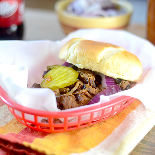 Dr Pepper BBQ Beef from Feed Your Soul Too Dr Pepper BBQ Beef