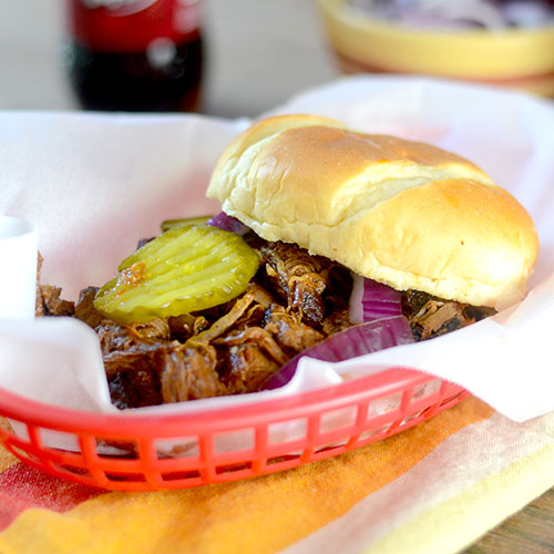 Dr Pepper BBQ Beef from Feed Your Soul Too Dr Pepper BBQ Beef